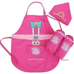 하츄핑 토시두건 3종세트 앞치마def597