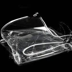 키밍 SV00PQ77 투명 PVC 방수포 천막 다용도 천막 덮개