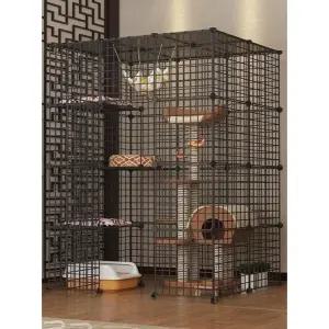 반려묘 대형 철제 케이지 고양이 하우스 고양이철장 철망