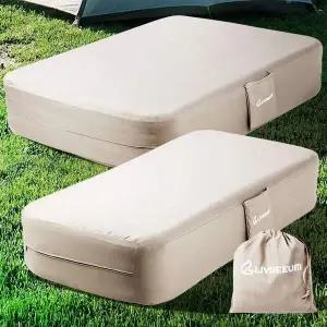 에어매트커버 JQ09IK91 싱글 더블 패드 캠핑 매트리스 자충