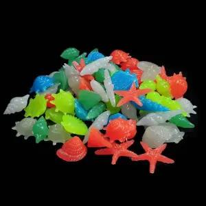 [에이치플러스몰]자연자갈 수족관 수조 어항용 야광자갈 조개 100p 수조자갈