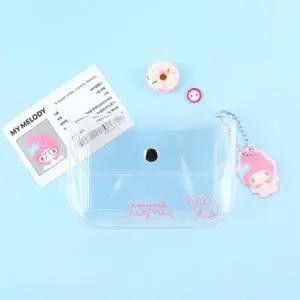 10x8 마이멜로디 투명 카드지갑 카드홀더 카드케이스 동전지갑