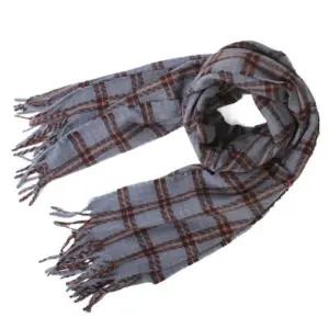 [신상오픈런]체크머플러 테슬 빅사이즈 정장 민트 목도리 (30098636)