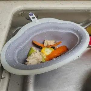 [하프클럽/셀러허브]설거지통 싱크대 음식물 거름망 바구니 그레이 음식물