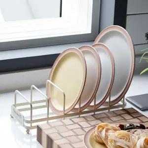 [하프클럽/셀러허브]철제 접시꽂이 접시 도마 세워서 보관 정리 수납 꽂이