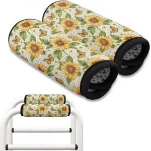 바브룩다 워커 핸들 쿠션 2팩 핸드 그립 커버 유니버설 목발 모빌리티 액세서리 선물