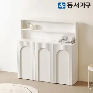 [동서가구]소담 템바보드 수납장 2단 1200 1200 상부장 DF645912