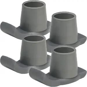 스카이메드 메드 워커 스키 글라이드 샤프트 1-1/8인치 게리 4 카운트 그레이 4.0 카운트에 맞습니다