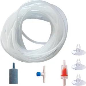 타노마 수족관 에어 펌프 액세서리 - 항공사 튜브 컨트롤 밸브 스톤 체크 흡입 컵 포함