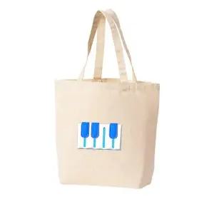 에코백 토트백 아이스크림 막대아이스크림 하드바 파란색 그림