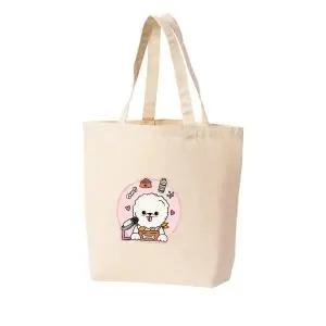 에코백 토트백 강아지 개인방송 비 푸들 강아지밥 영양제 그림