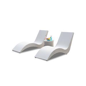 방수썬베드 곡선의자 방수 야외 소파 썬배드 서있는의자 릴렉스 깔개 북유럽 해수욕장