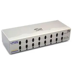 고해상도 8대 1 영상전용 모니터 rgb vga 수동 선택기 8대1선택기