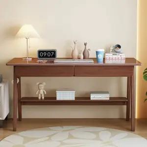 미니 책상 자취방 소형 일자 데스크 노트북 심플 좁은 앤틱