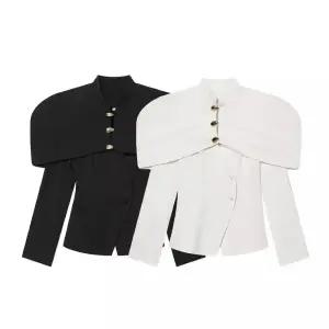 스트레인지 여친 가을 긴팔 차이나 데일리룩 정장 럭셔리 코트 정장자켓 KUK3