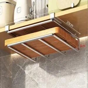 [하프클럽/셀러허브]고급 스텐 주방 도마 정리대 걸이