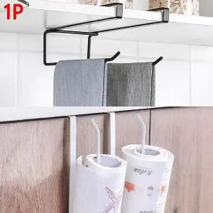 [하프클럽/셀러허브]키친타올홀더 2구 다용도 씽크대 걸이 타올걸이