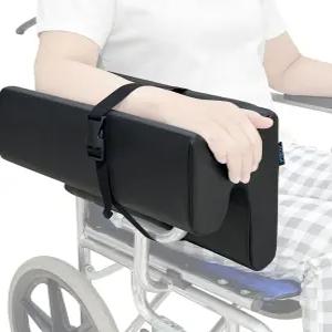 AOSA 휠체어 팔 트로프 측면 지지대 팔걸이 패드 쿠션 부착 웨지 볼스터 포지셔닝 팔꿈치 받침대 베개 노인