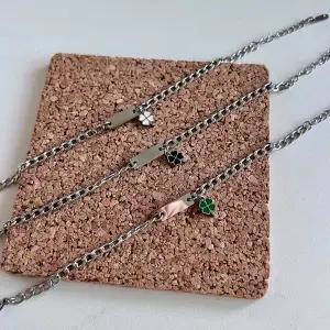 자체제작 팔찌 클로버 행운 럭키 네잎클로버 써지컬 데일리 남녀