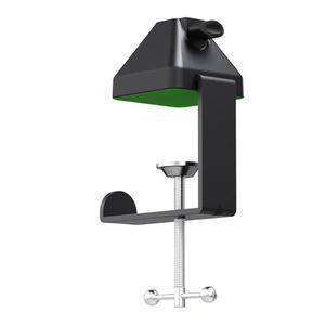 유샤어스 테이블 마운트 클램프 마이크 듀티 / 붐 스탠드용 금속 헤비 2.48인치 데스크탑 6cm 및 암 스탠드 장착 홀더 오버헤드 최대 폰 가능