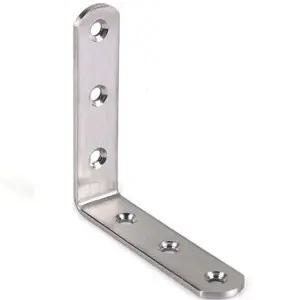 스텐 코너철 ㄱ자꺽쇠 보강 브라켓 80x80x19 50개 꺽쇠 보강철물