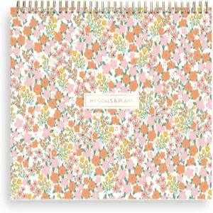 블루 스카이 주간 플래너 패드 300g 골판지 날짜가 지정되지 않은 안전 와이어 바인딩 상단 바운드(카티라