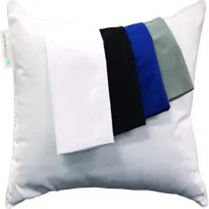 AllerEase 울트라 소프트 어드밴스드 보호 기계 세탁 가능 내구성 지퍼 여행용 베개 보호기 사이즈 14인치