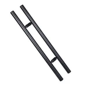 강화도어 손잡이 마주 밴딩 스텐 강화유리문 방문손잡이