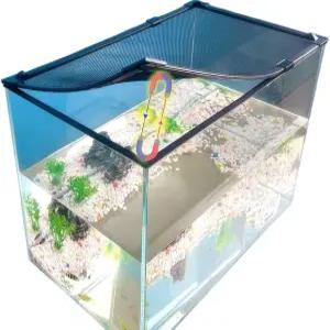 물고기가 뛰어내리는 것을 방지하는 JOOFAN 마그네틱 어항 뚜껑 커버