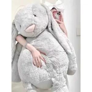 초대형 토끼인형 애착 배게 쿠션 봉제 화이트 부드러운