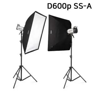 포멕스 사진조명 스튜디오 촬영 세트 (D600p SS-A) 쇼핑몰 의류 패션