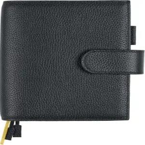 호보니치 스토로지 미도리 히비노 류츠텀1917 등을 위한 옥스 나이트 A6 가죽 플래너 커버 - 펜 루프 카드