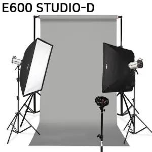 포멕스 사진조명 스튜디오 촬영 세트 (E600 STUDIO-D) 이동형