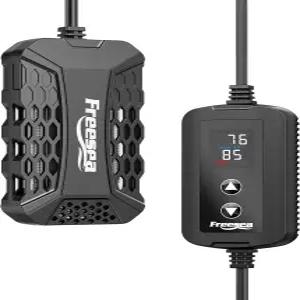 프리세아 수족관 어항 히터 조절 가능한 디지털 LED 컨트롤러가 장착된 50W 소형 잠수식 5-10갤런 베타