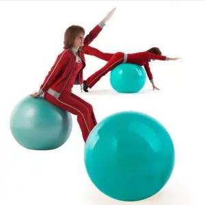 키드짐 짐볼 요가 마사지볼 임산부 녹색 65cm 요가볼 마사지공