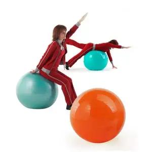 키드짐 짐볼 요가 마사지볼 임산부 녹색 55cm 요가볼 마사지공