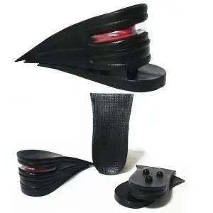 [골드스마일]에어캡 키높이 3단분리 반깔창 6cm 블랙깔창 운동화 구두 신발