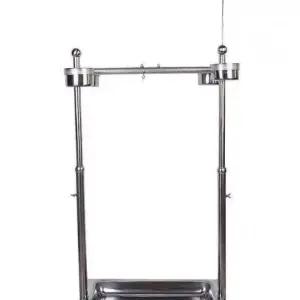 앵무새 놀이터 바퀴 횟대 이동 횃대 훈련대 9폴스탠드