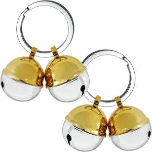 DORUI 4 고양이 종 개와 목걸이를 위한 구리 소형 중형 대형견을 반려동물 추적기 훈련 종(혼합 색상)