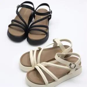 [신상오픈런]여성 미니버클 키높이 스트랩 샌들 (39183397)