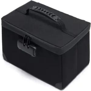 잠금 장치가 있는 카오토러 휴대용 화장품 가방 대용량 여행용 메이크업 케이스 정리함 손잡이와 칸막이로