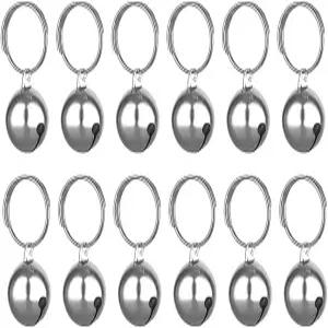 개 고양이 목걸이용 SkyPIA 3팩 반려동물 벨 펜던트 액세서리 스테인리스 스틸 분실 방지 훈련 1/2인치