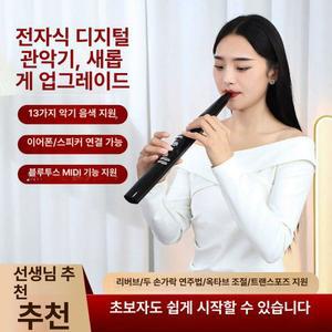 디지털 전자 색소폰 가정용 악기 바리톤 구성 에어로폰 표준 공식 쿨블랙 노즐