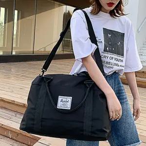 다양한 활용도 수납력 좋은 크로스 토트 보스턴백 kGK6+9mBE