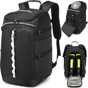 스키 헬멧 고글 장갑 스노보드 및 액세서리용 65L 부츠 여행용 백팩 방수 가방