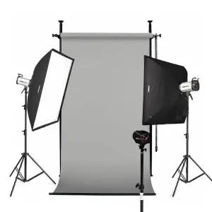 [에이치플러스몰]포멕스 사진조명 스튜디오 촬영 세트 (E400 STUDIO-C) 고정형