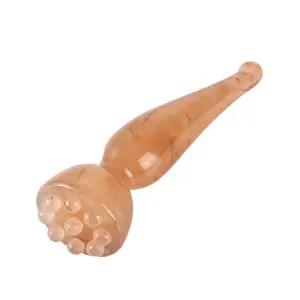 눈 지압 괄사 마사지 안마기 미니어처 온열 주름 안마