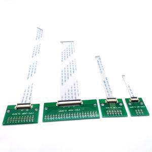 1set FFC/FPC 커넥터 + 0.5mm 피치 50/100/200mm 길이 FFC 케이블 6P 8P 10P 12P 14P 20P 30P 40P 50PIN