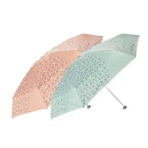 초미니 꽃무늬 5단 암막 수동 우산 우양산 초경량 양산 양우산 휴대용 자외선차단