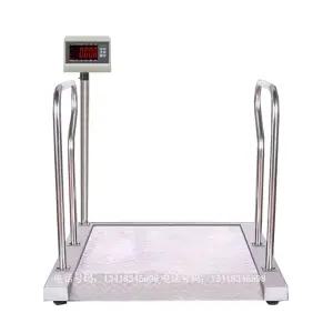 휠체어체중계 대형 전자 저울 무게측정 병원 요양원